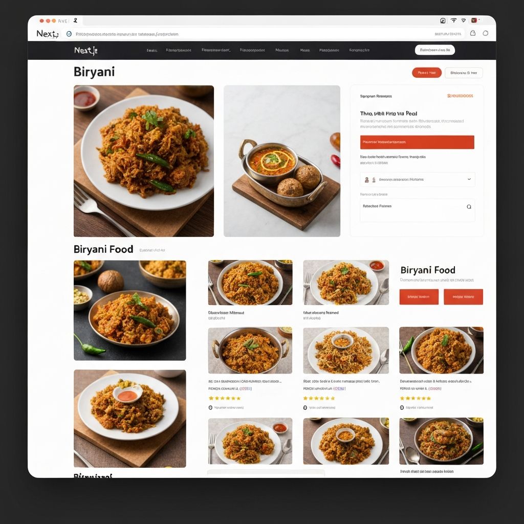 TheSpicyBiryani - Restaurant Platform